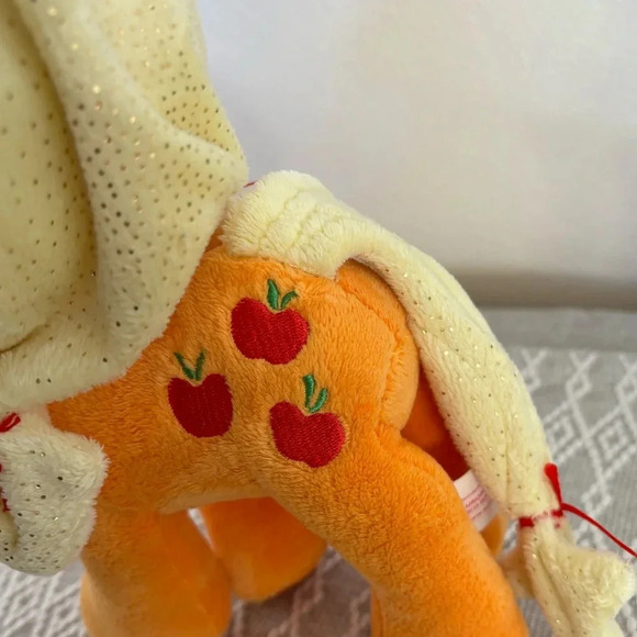 My Little Pony Orange and yellow with apple bottom plush stuffy. “Applejack”. - Picture 4 of 7